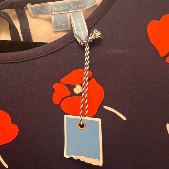 NWT Draper James poppy print dress - Picture 5 of 6